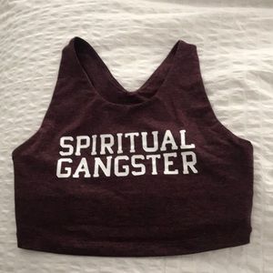 Spiritual gangster varsity tech crop in Açaí